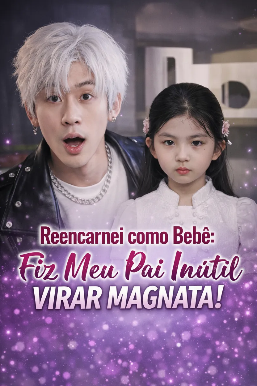 Capa de Reencarnei como Bebê: Fiz Meu Pai Inútil Virar Magnata! ( A pequena Selvagem Do Chefão)