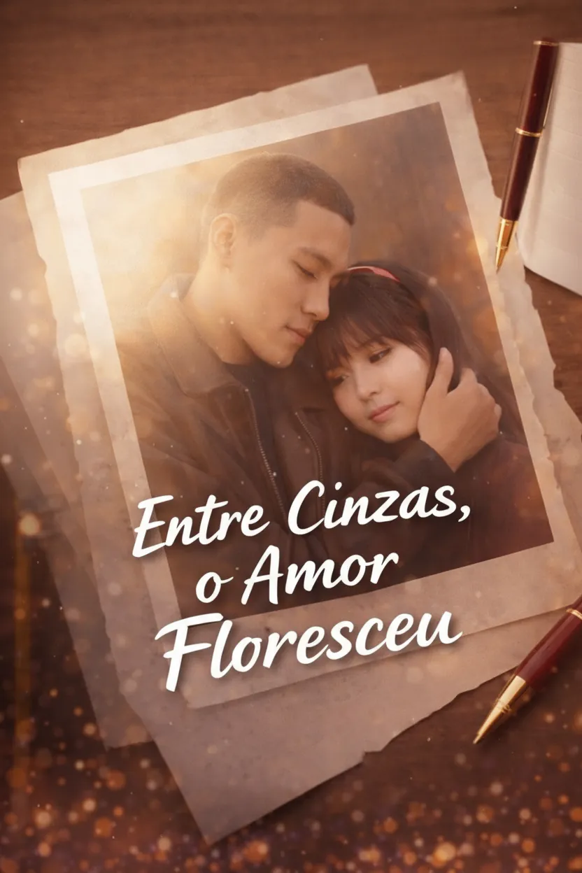 Capa de Entre Cinzas, o Amor Floresceu