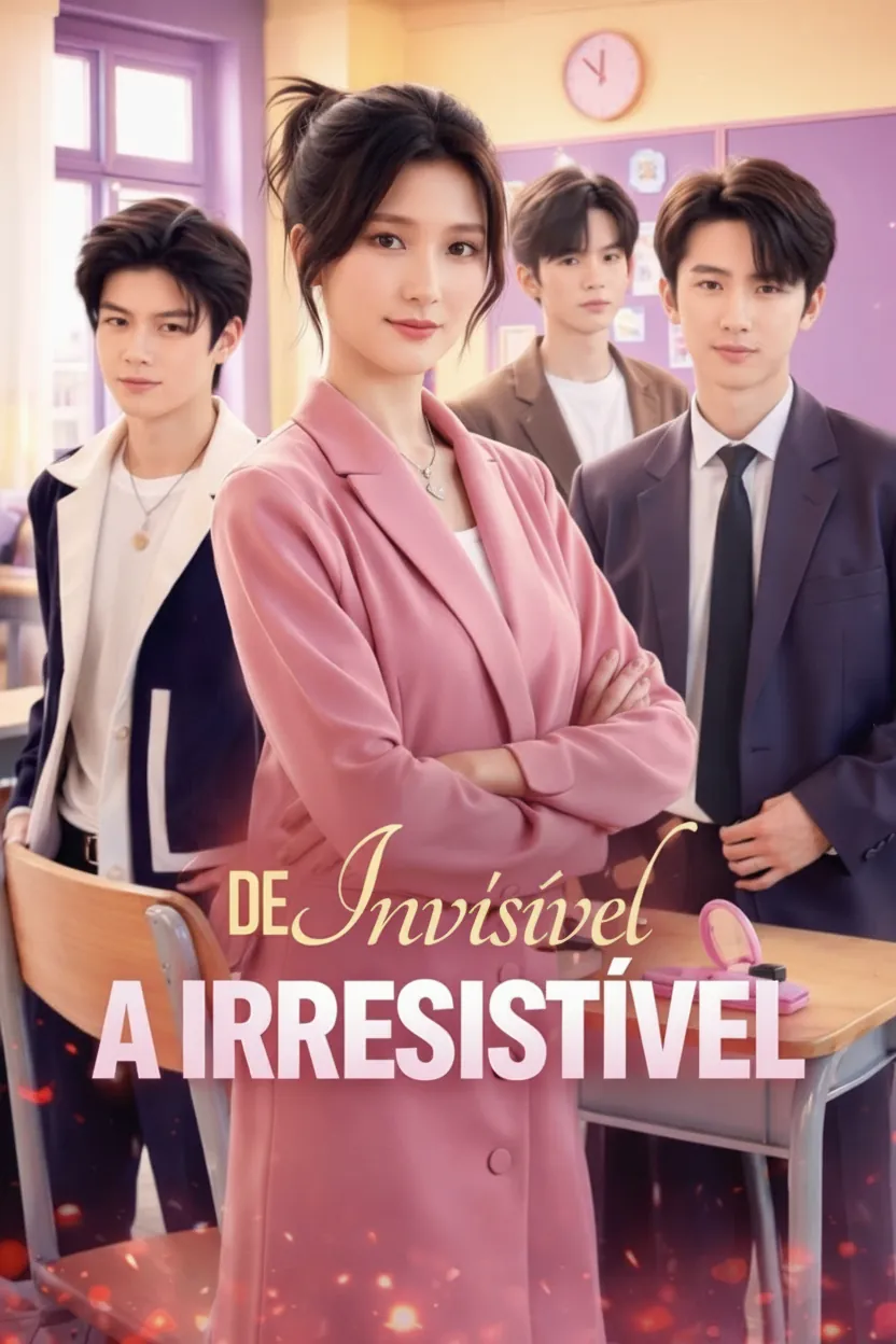 Capa de De Invisível a Irresistível - (Depois de Ser Atropelada Pelo Galã) - (O Triângulo Amoroso... Quadrado?)(O Acidente Que Mudou Tudo )