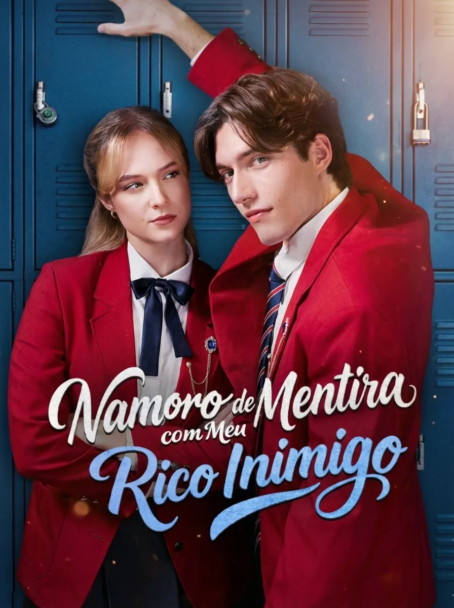 Capa de Namoro de Mentira com Meu Rico Inimigo