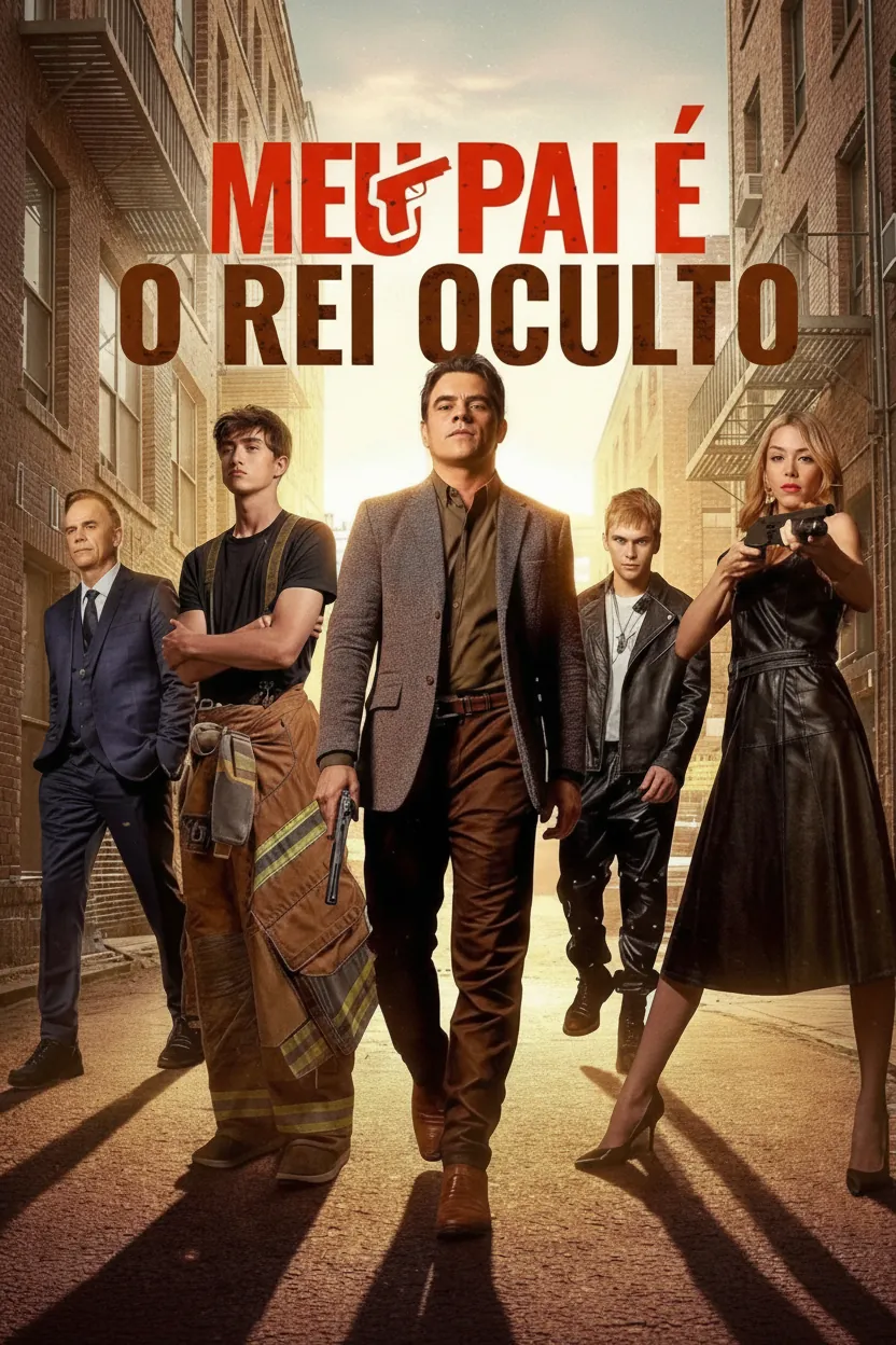 Capa de Meu Pai é o Rei Oculto