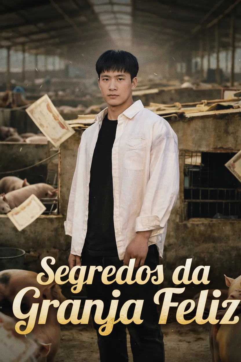 Capa de Segredos da Granja Feliz
