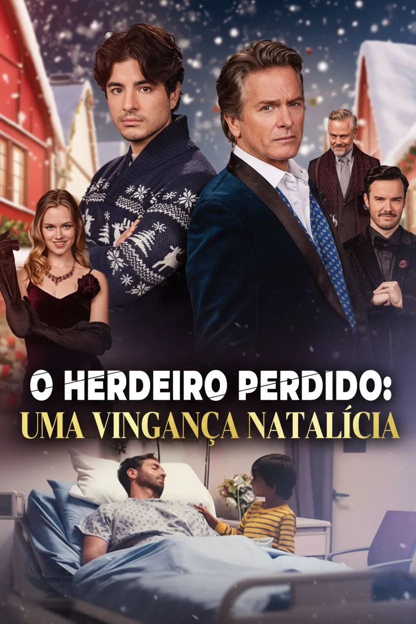 Capa de O Herdeiro Perdido: Uma Vingança Natalícia