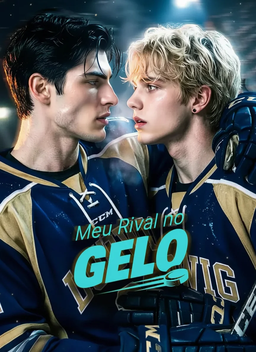 Capa de Meu Rival No Gelo (Pucked By My Hockey Rival)