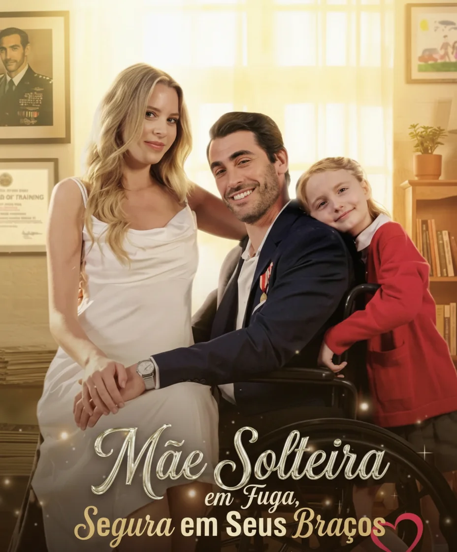 Capa de Mãe Solteira Em Fuga, Segura Em Seus Braços