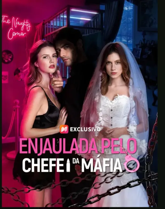 Capa de Enjaulada Pelo Chefe Da Máfia