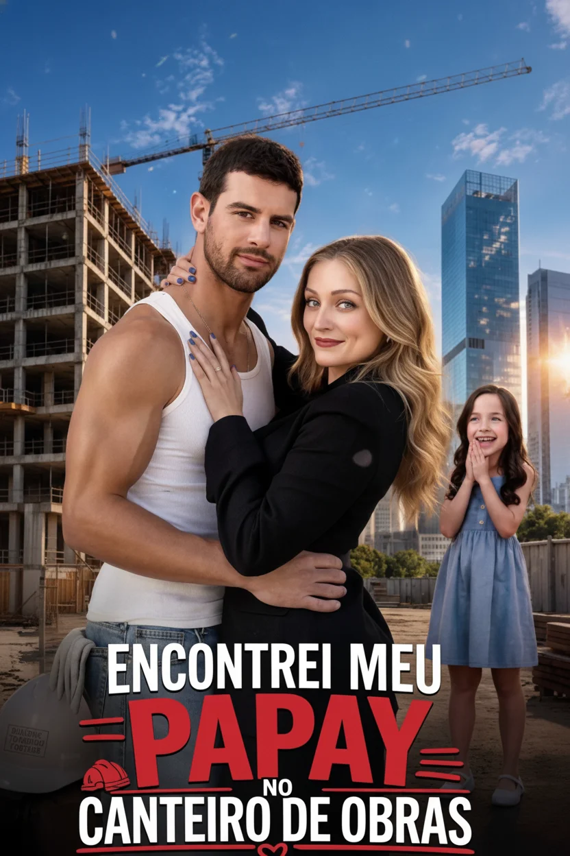 Capa de Encontrei Meu Papai No Canteiro De Obras (Found My Daddy at the Construction Site)