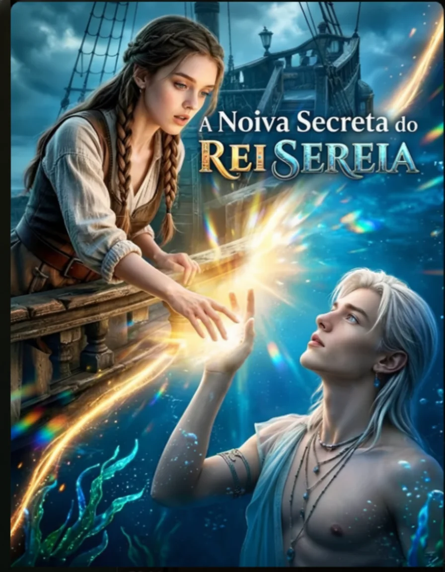 Capa de A Noiva Secreta Do Rei Sereia ( La sposa segreta del tritone)