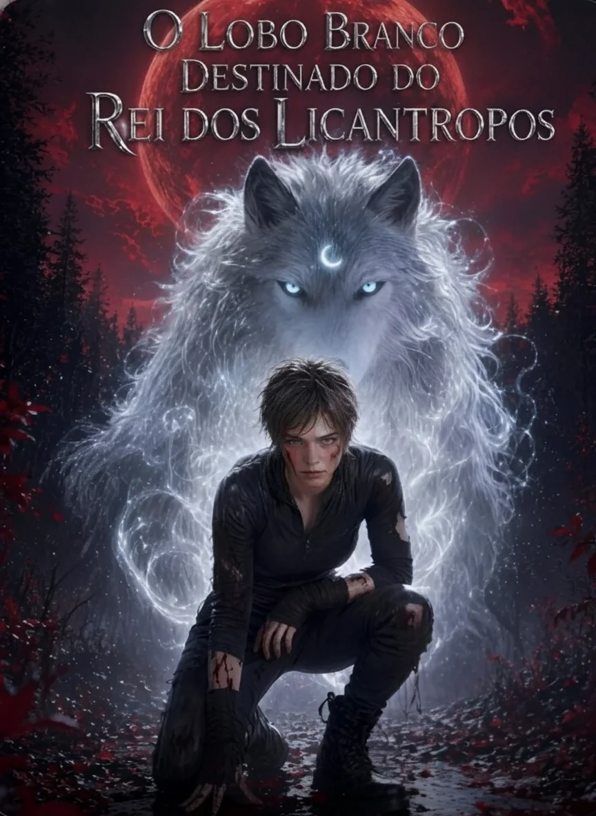 Capa de O Lobo Branco Destinado Do Rei Dos Licantropos
