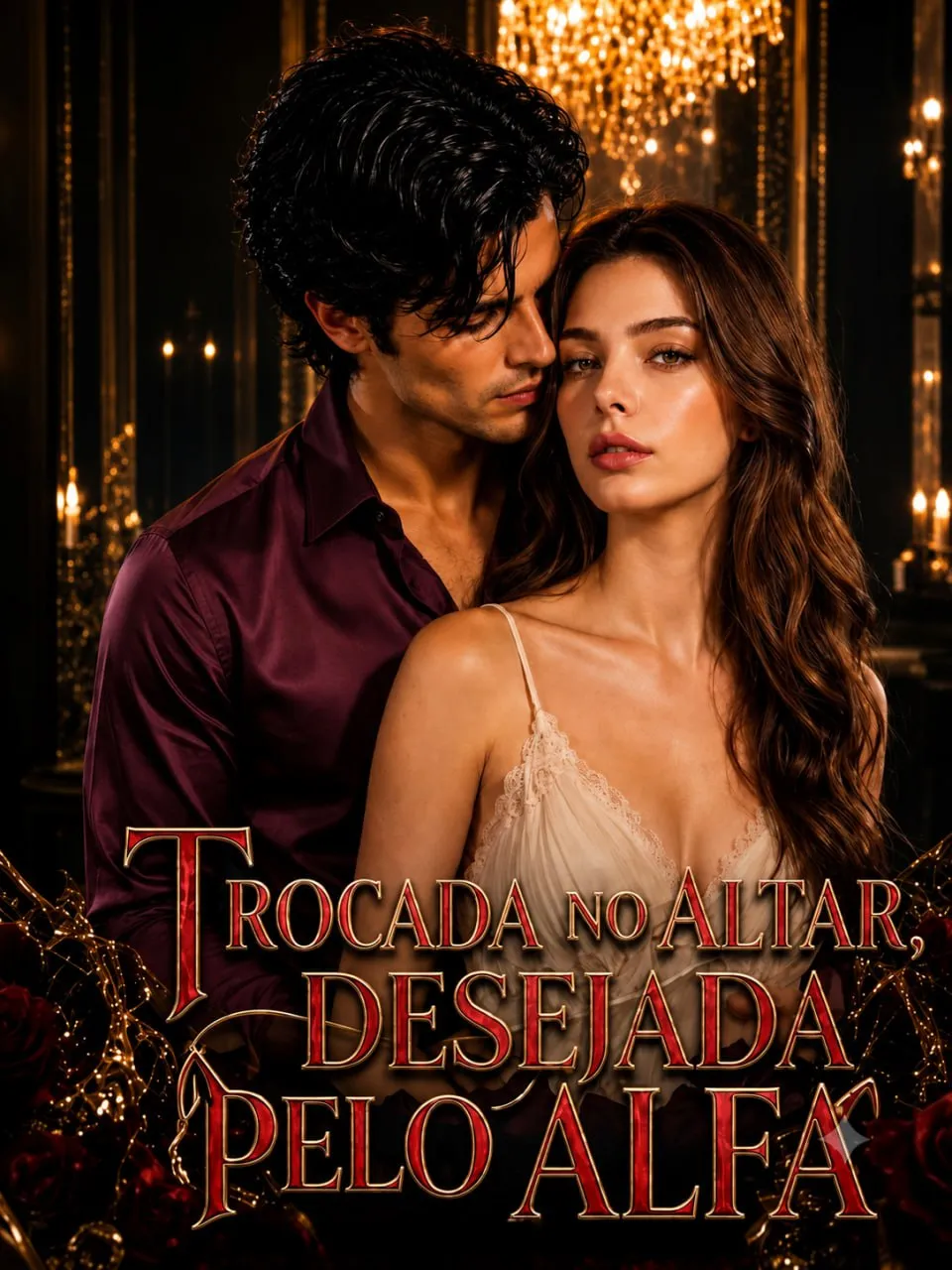 Capa de Trocada No Altar, Desejada Pelo Alfa (Curta Metragem)