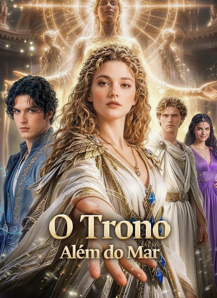 Capa de O Trono Além Do Mar