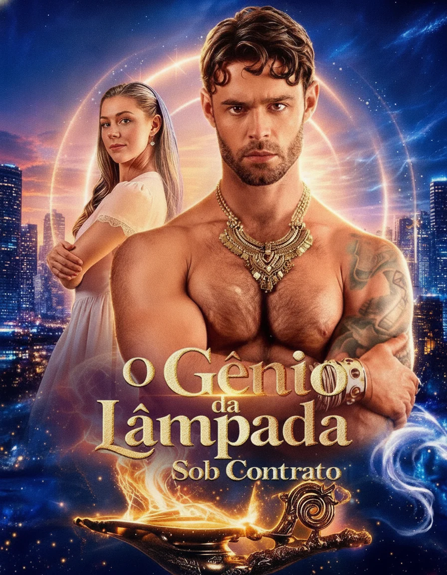 Capa de O Gênio da Lâmpada Sob Contrato