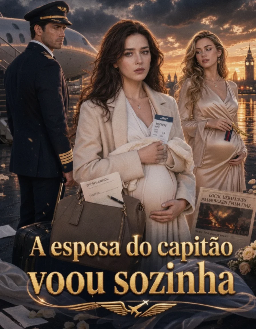 Capa de A Esposa Do Capitão Voou Sozinha