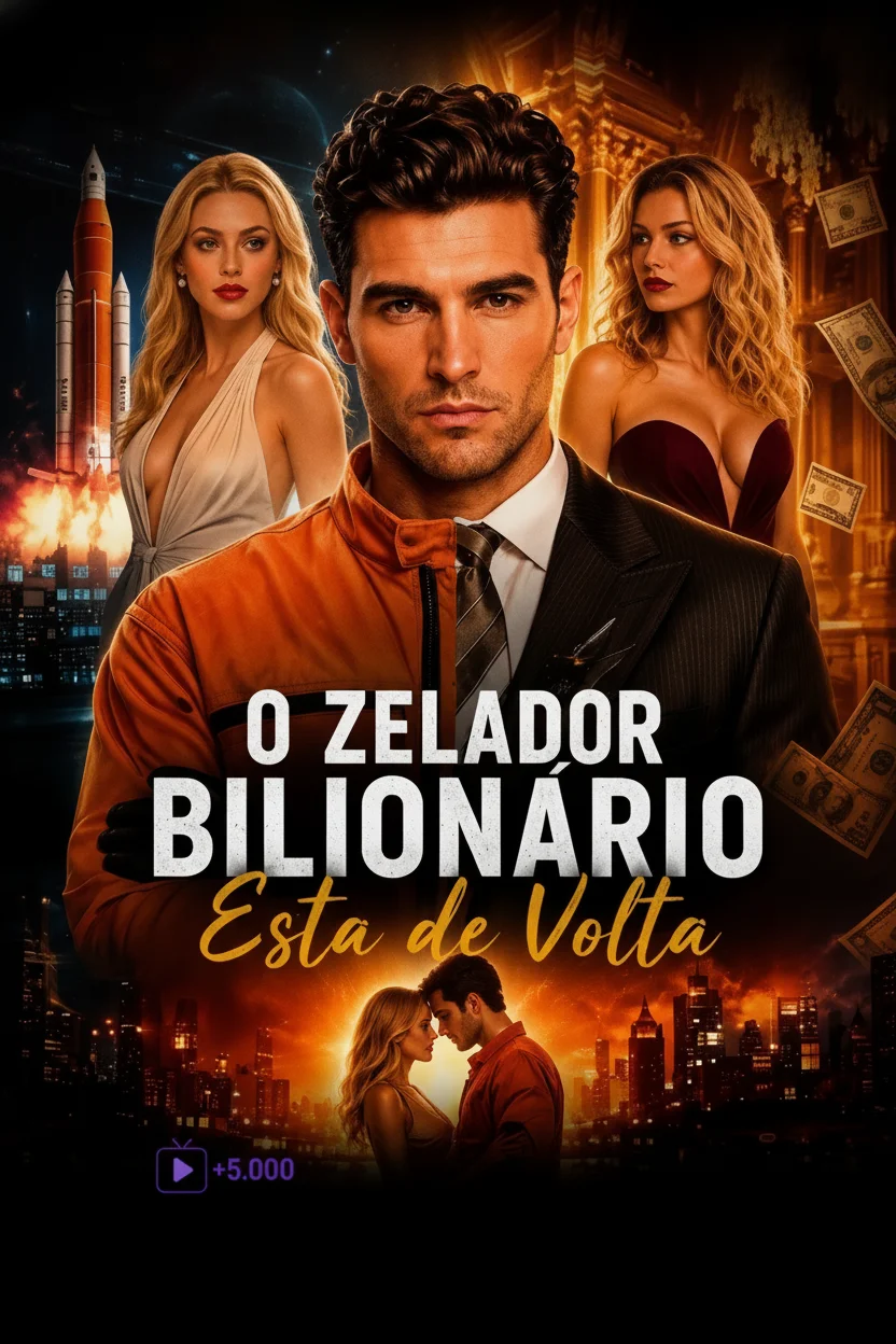 Capa de O Zelador Bilionário Esta De Volta