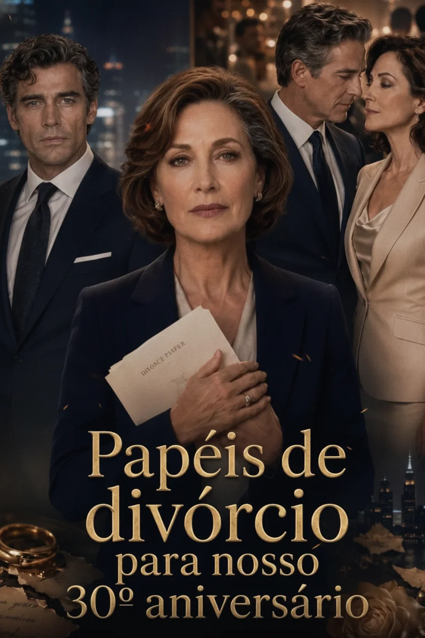 Capa de Papéis De Divórcio Para Nosso 30° Aniversário
