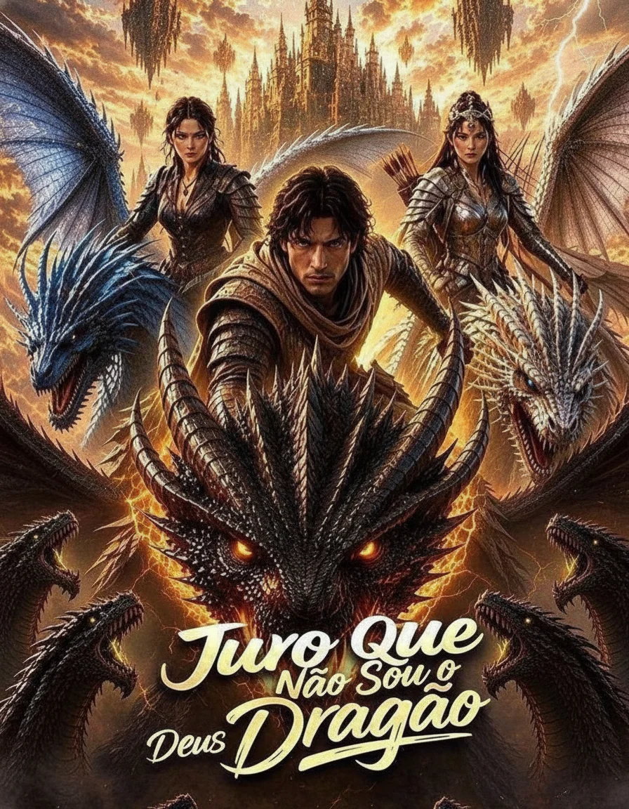 Capa de Juro Que Não Sou O Deus Dragão