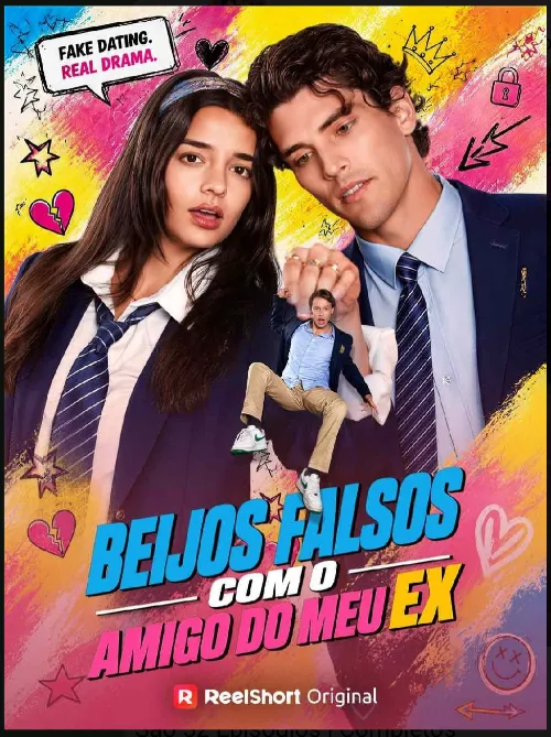 Capa de Beijos Falsos Com o Amigo do Meu ex