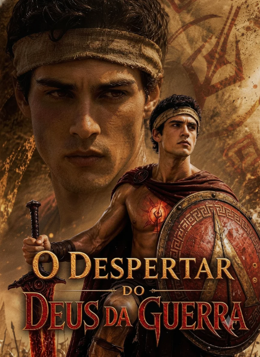 Capa de O Despertar do Deus da Guerra