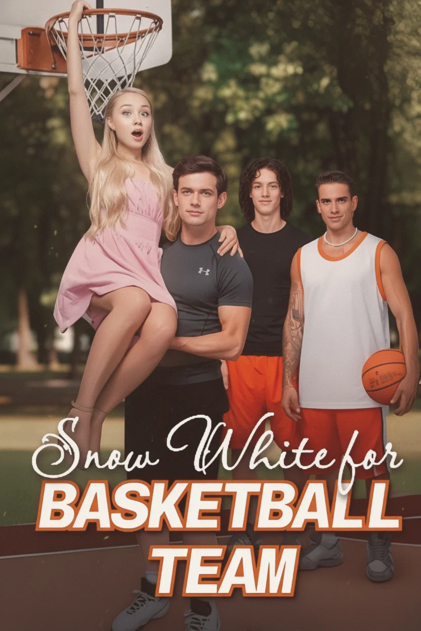 Capa de Branca De Neve Para O Time De Basquete