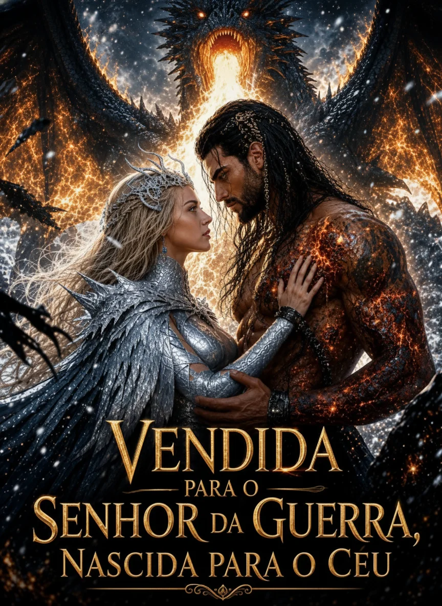 Capa de Vendida Para O Senhor Da Guerra, Nascida Para O Céu (Sold to The Warlord, Born for The Sky)