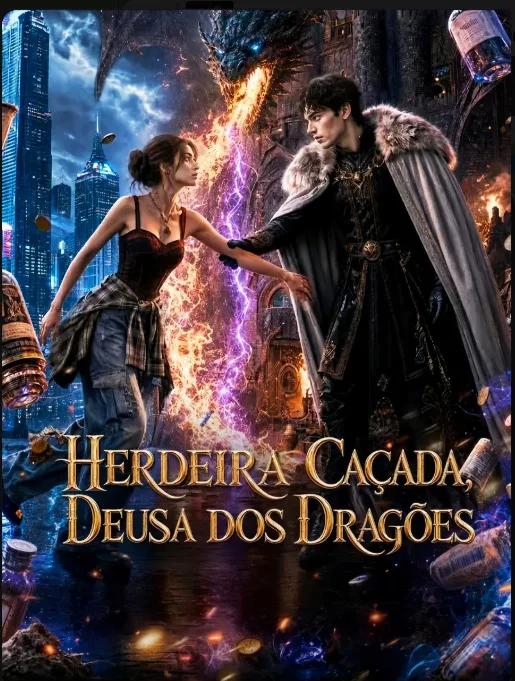 Capa de Herdeira Caçada, Deusa Dos Dragões