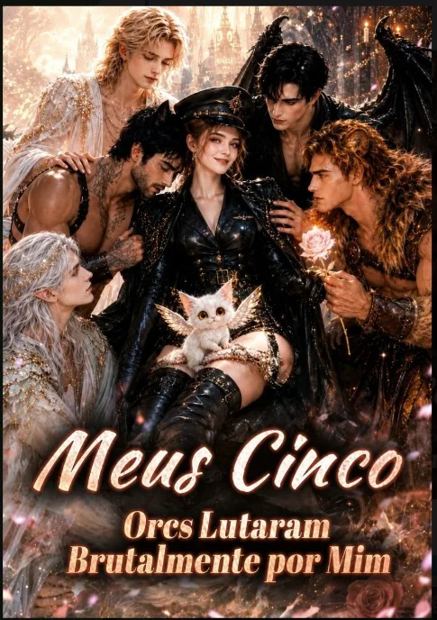 Capa de Meus Cinco Orcs Lutaram Brutalmente Por Mim