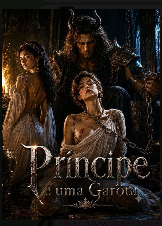 Capa de O Príncipe é Uma Garota