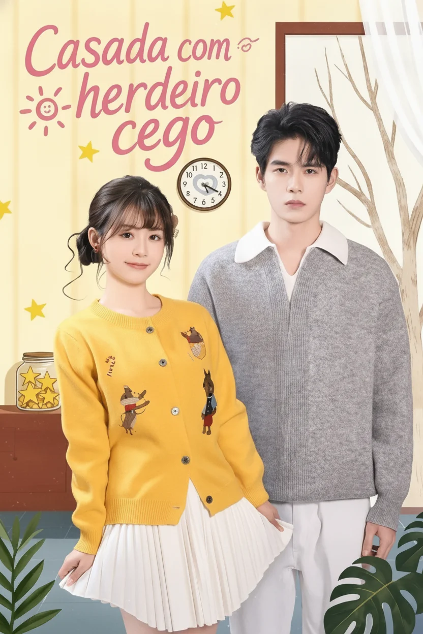 Capa de Casada Com o Herdeiro Cego