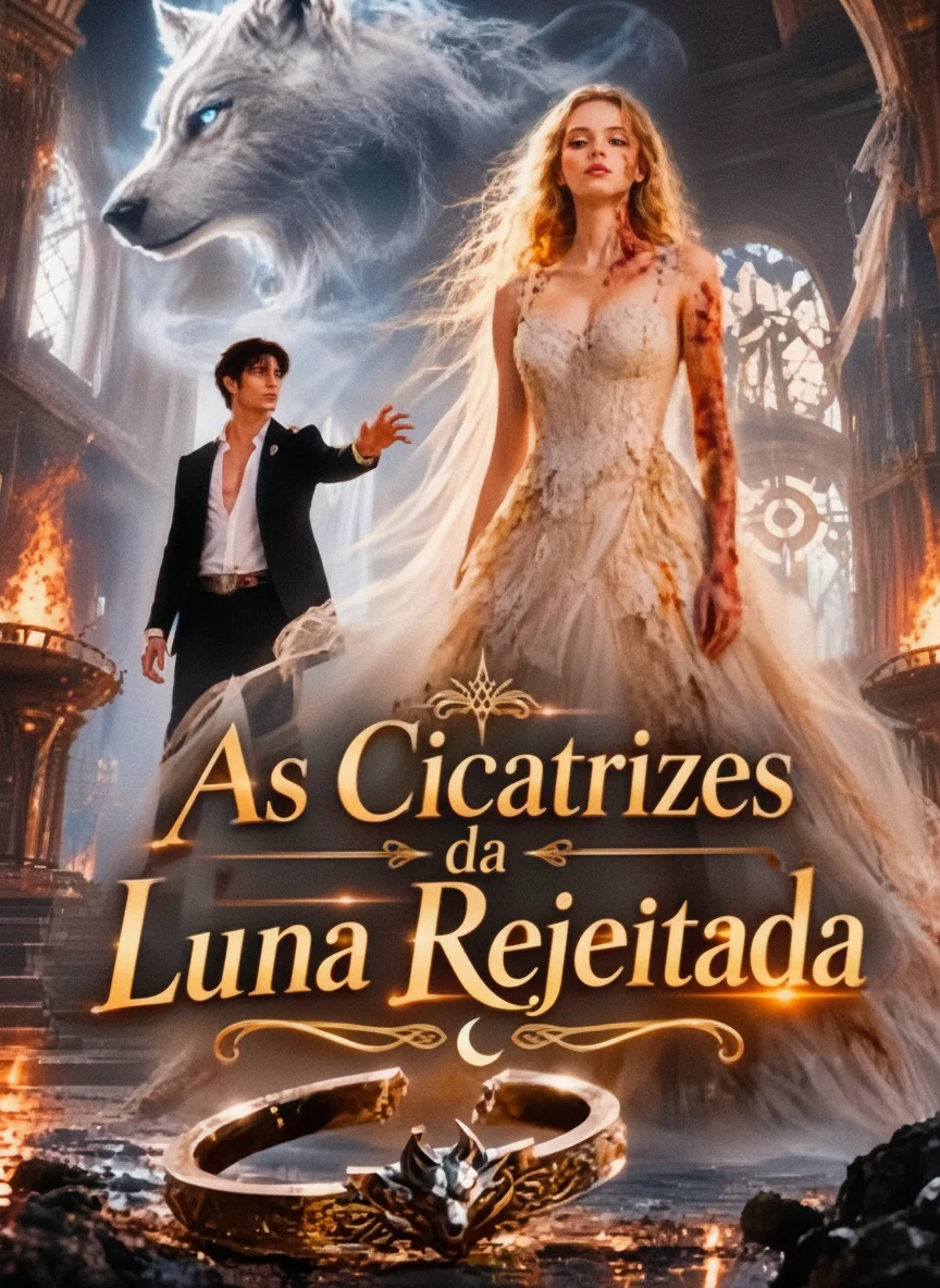 Capa de As Cicatrizes da Luna Rejeitada