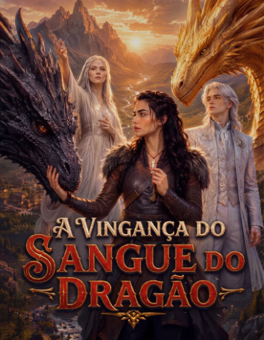 Capa de A Vingança do Sangue do Dragão