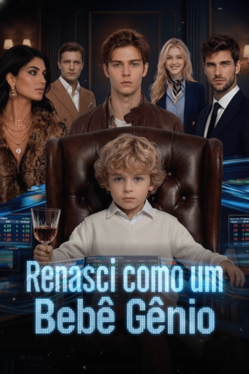 Capa de Renasci Como um Bebê Gênio