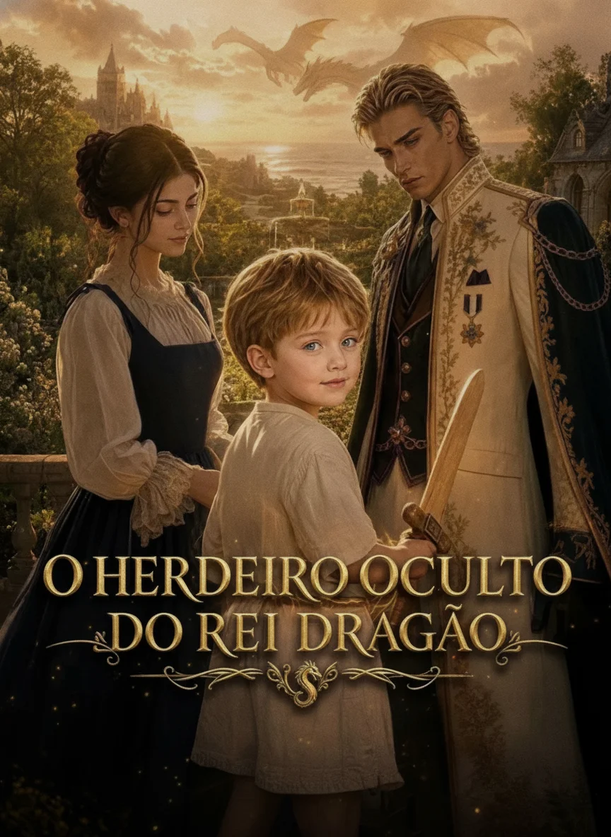 Capa de O Herdeiro Oculto do Rei Dragão