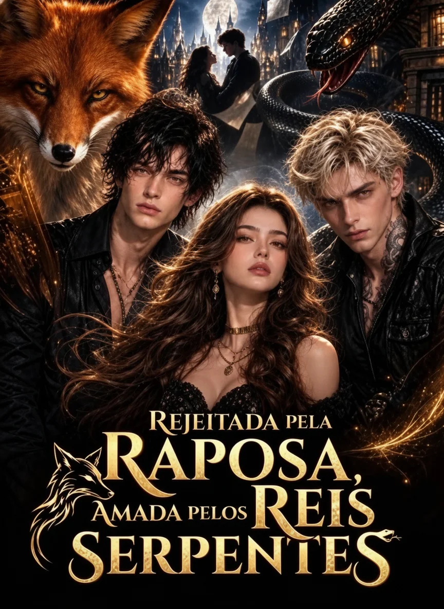 Capa de Rejeitada Pela Raposa, Amada Pelos Reis Serpentes