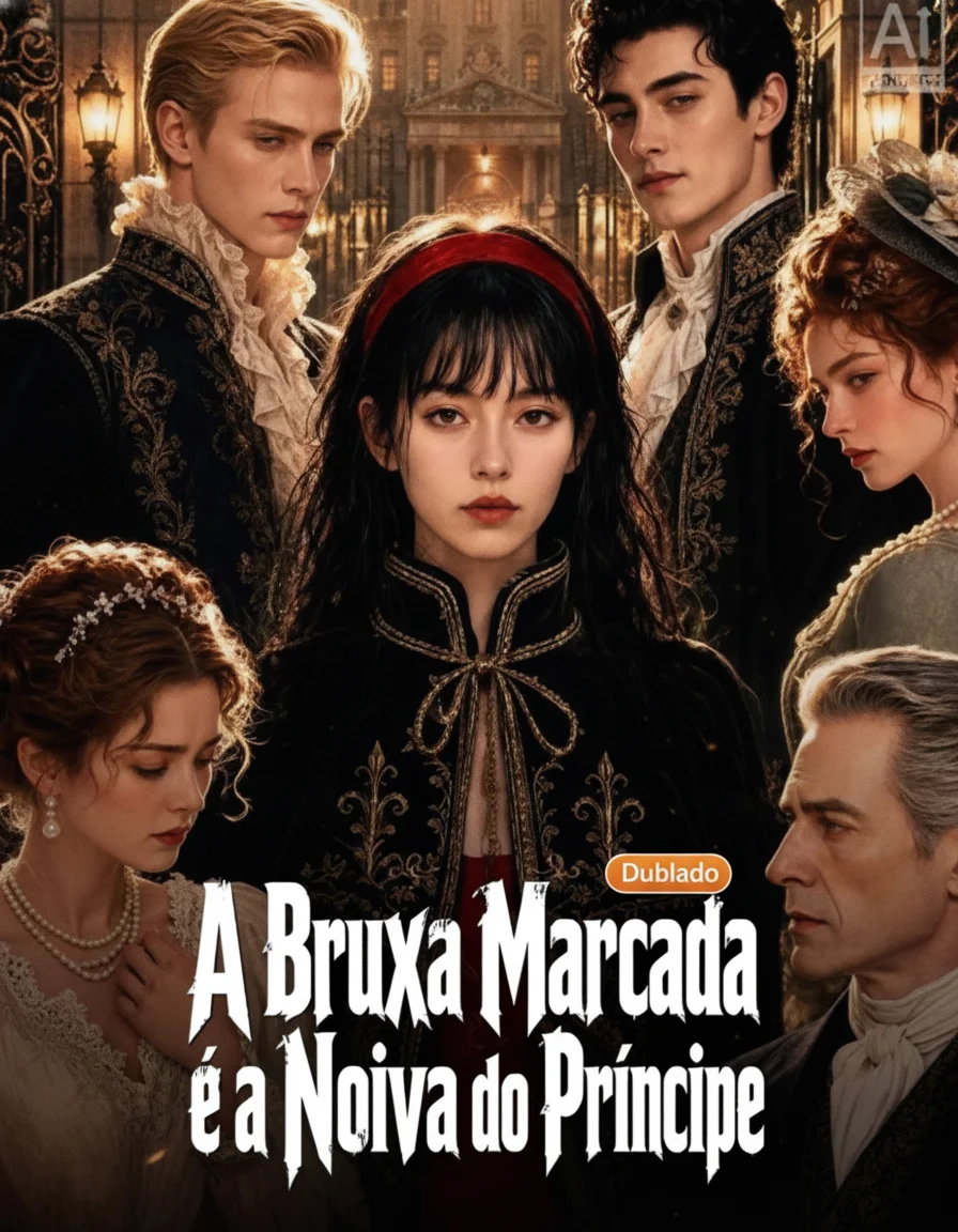 Capa de A Bruxa Marcada é a Noiva do Príncipe