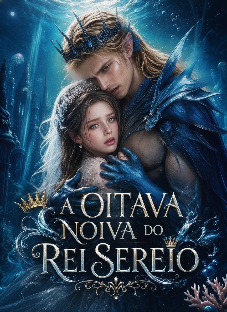 Capa de A Oitava Noiva do Rei Sereio (The Merman King's Sacrificial Bride)
