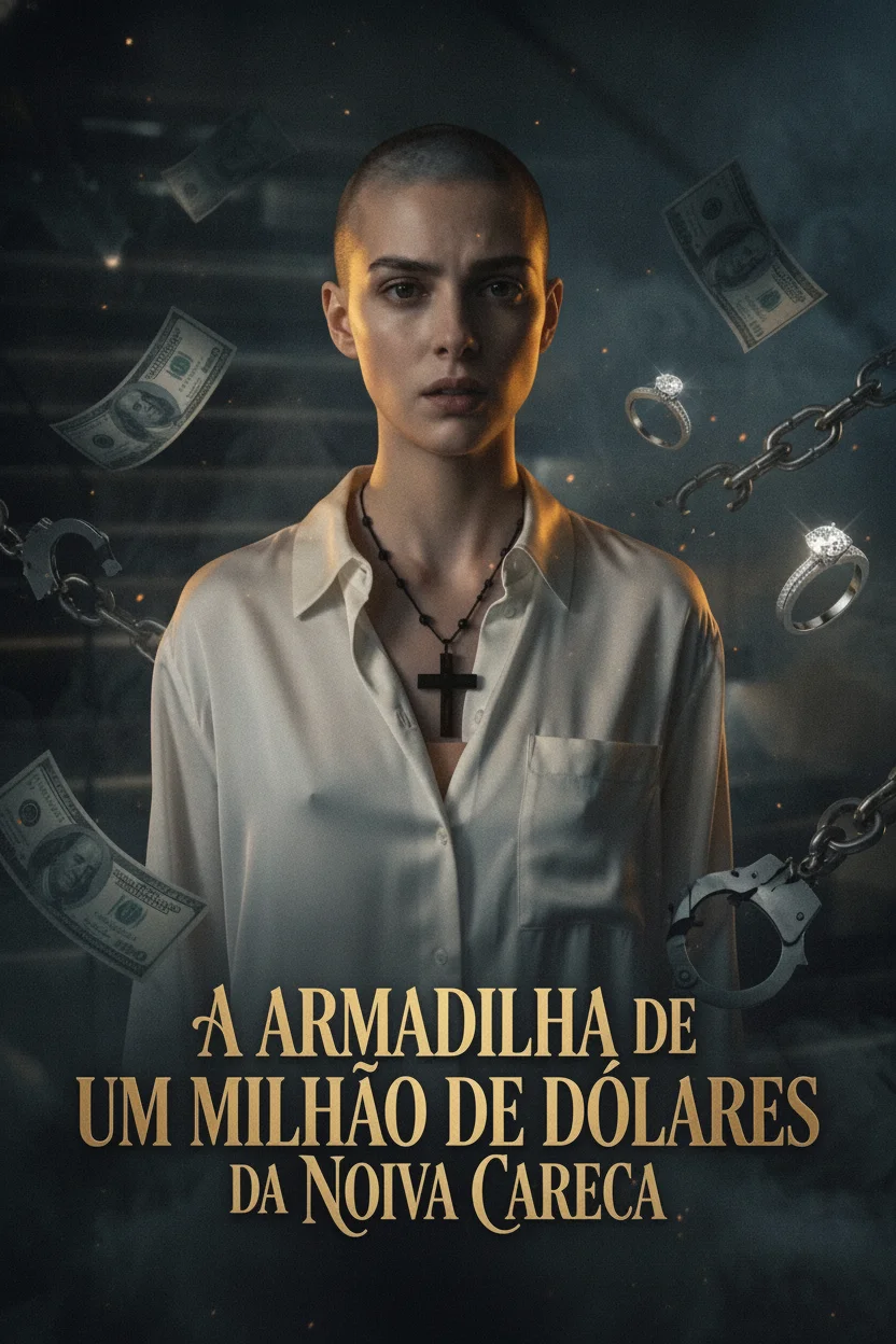 Capa de A Armadilha de um Milhão de Dólares da Noiva Careca