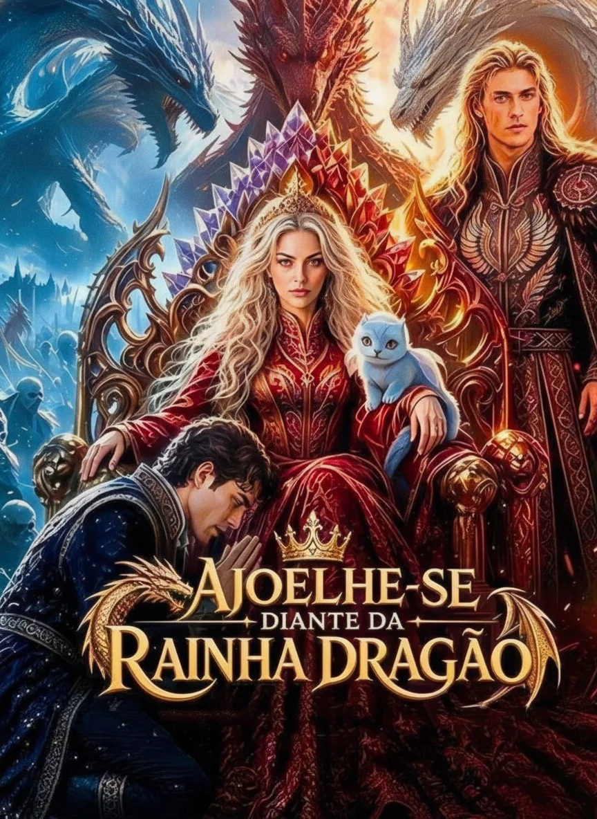 Capa de Ajoelhe-se Diante da Rainha do Dragão