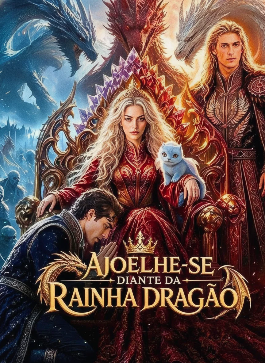 Capa de Ajoelhe-se Diante da Rainha Dragão