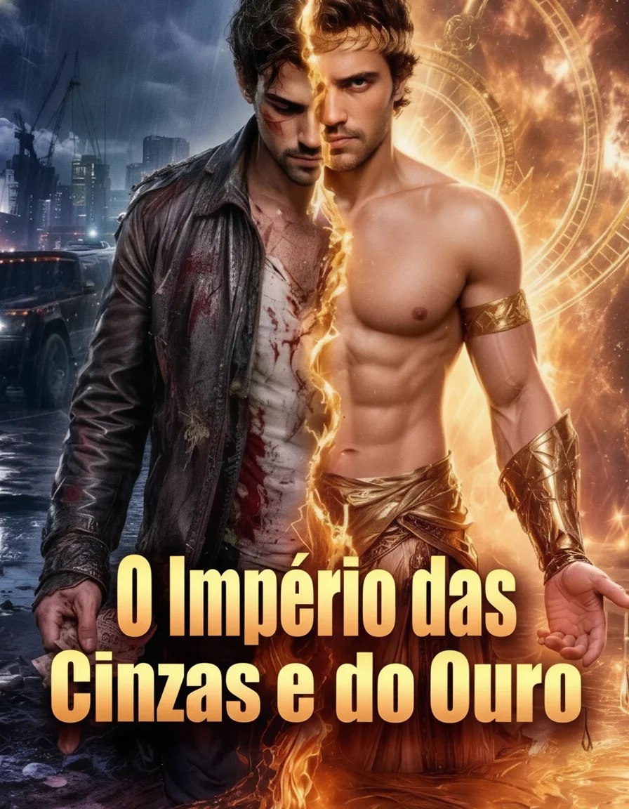 Capa de O Império das Cinzas e do Ouro