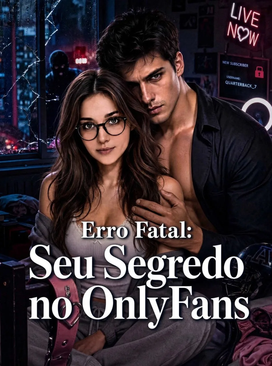 Capa de Erro Fatal: Seu Segredo no OnlyFans