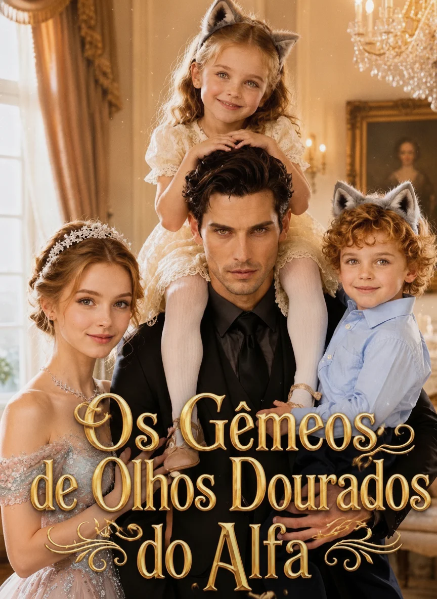 Capa de Os Gêmeos de Olhos Dourados do Alfa
