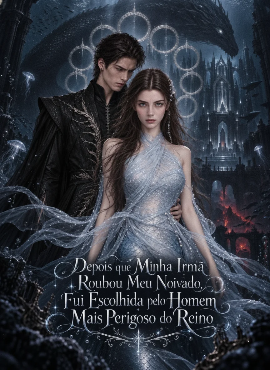 Capa de Depois que Minha Irmã Roubou Meu Noivado, Fui Escolhida pelo Homem Mais Perigoso do Reino