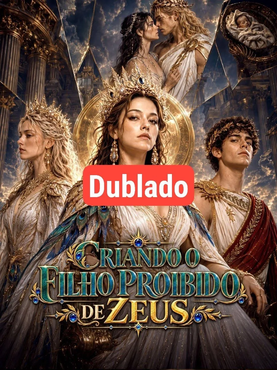 Capa de Criando o Filho Proibido de Zeus