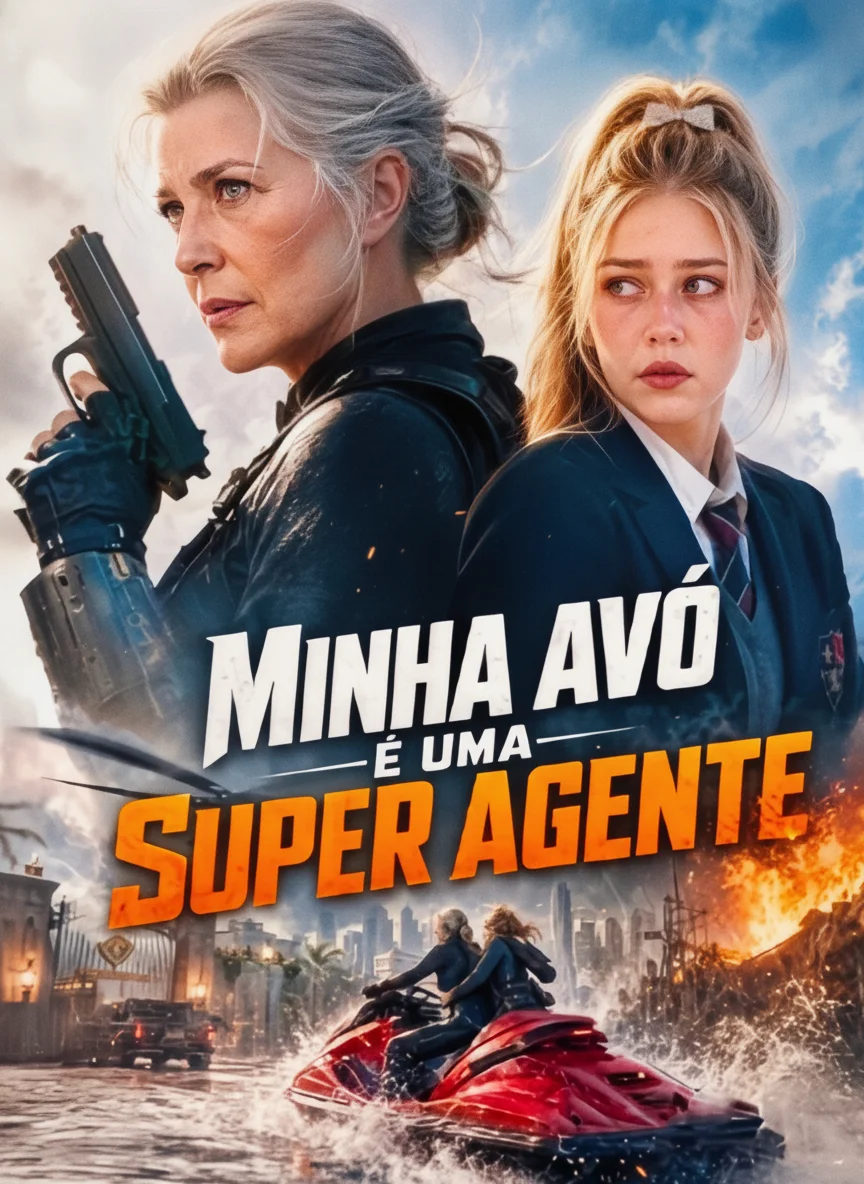 Capa de Minha Avó é uma Super Agente