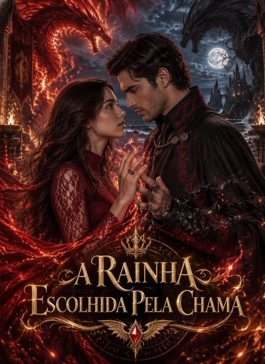 Capa de A Rainha Escolhida Pela Chama