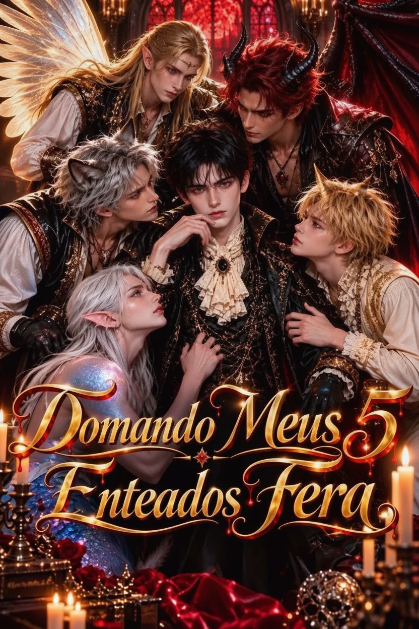 Capa de Domando Meus 5 Enteados Fera