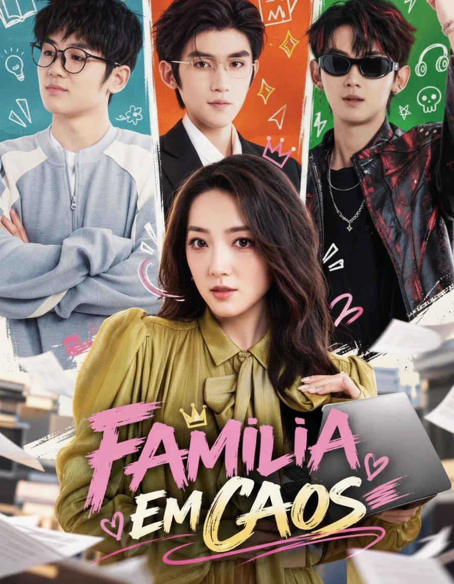 Capa de Família em Caos