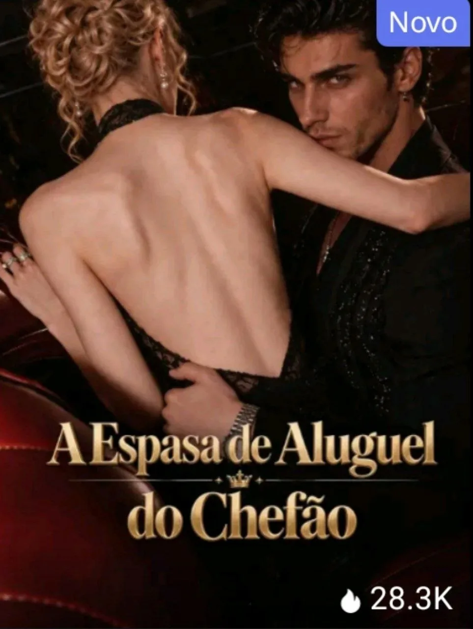 Capa de A Esposa de Aluguel do Chefão