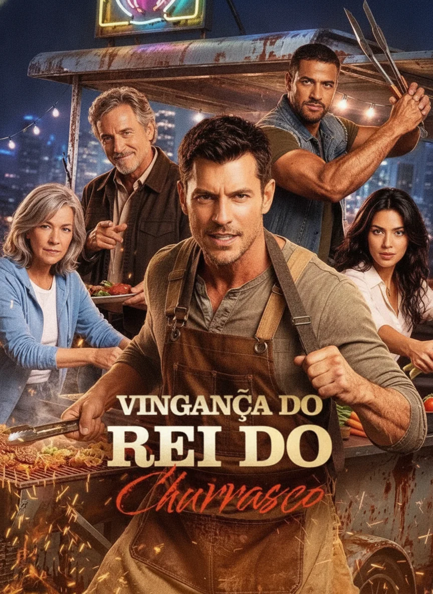 Capa de Vingança do Rei do Churrasco
