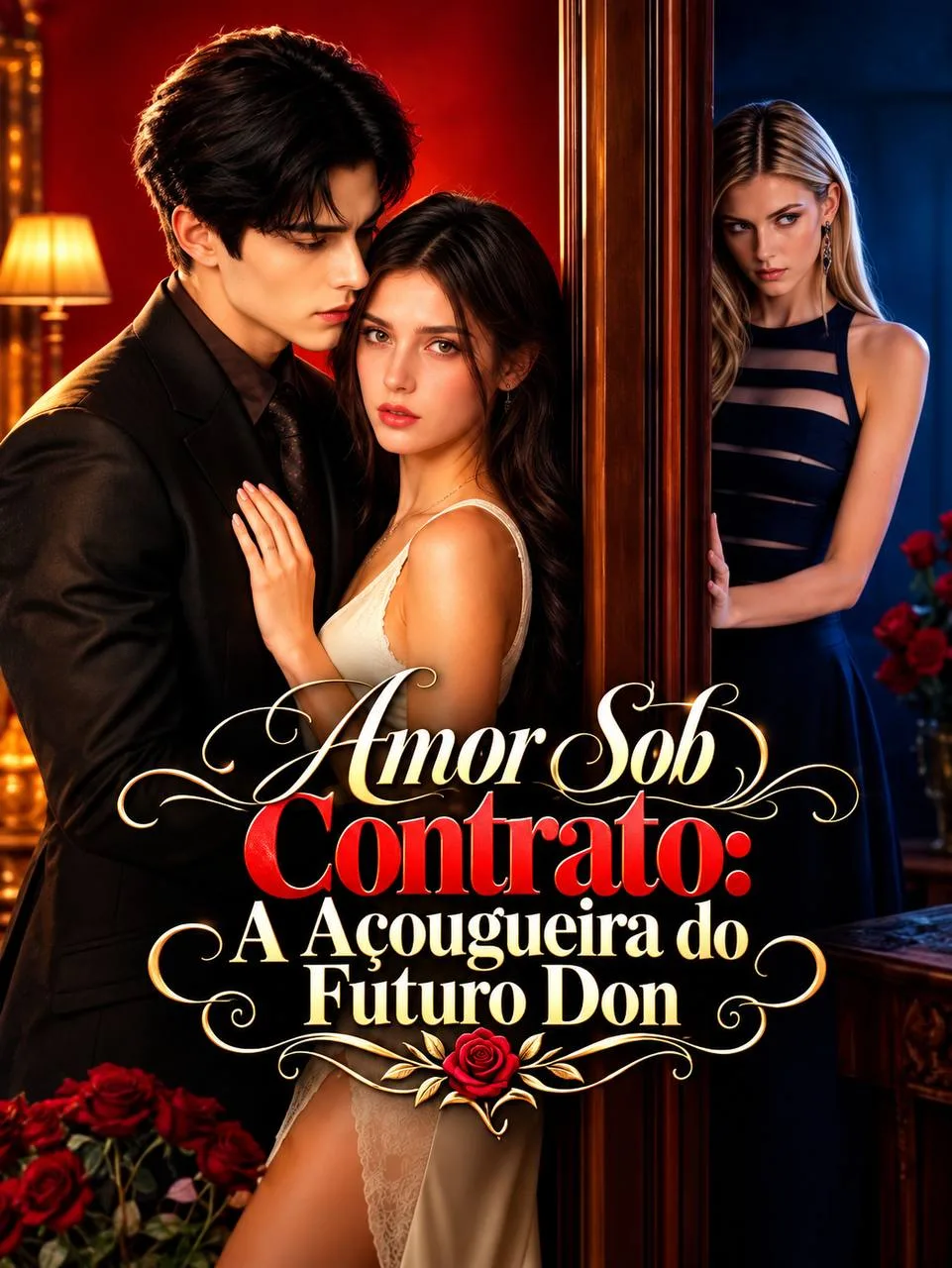 Capa de Amor Sob Contrato: A Açougueira do Futuro Don